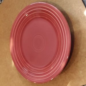 Fiestaware 9" plate in Poppy
